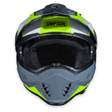 Simpson Motorcycle Xcursion Bandit Helmet - BC Yellow - Extra Large - XBBGWYXL