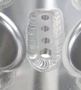 Holley 833151 Sniper EFI Fabricated Race Intake Manifold - 2011-14 Ford 5.0L Coyote - Silver