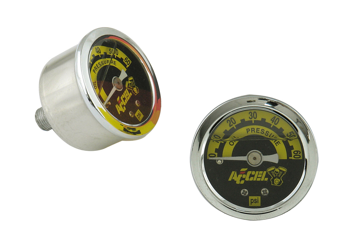 ACCEL Motorcycle Oil Pressure Gauge - 7121A
