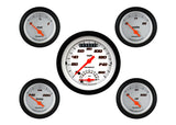 Classic Instruments Velocity White Five Gauge Set - VS35WBLF