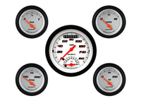 Classic Instruments Velocity White Five Gauge Set - VS35WBLF