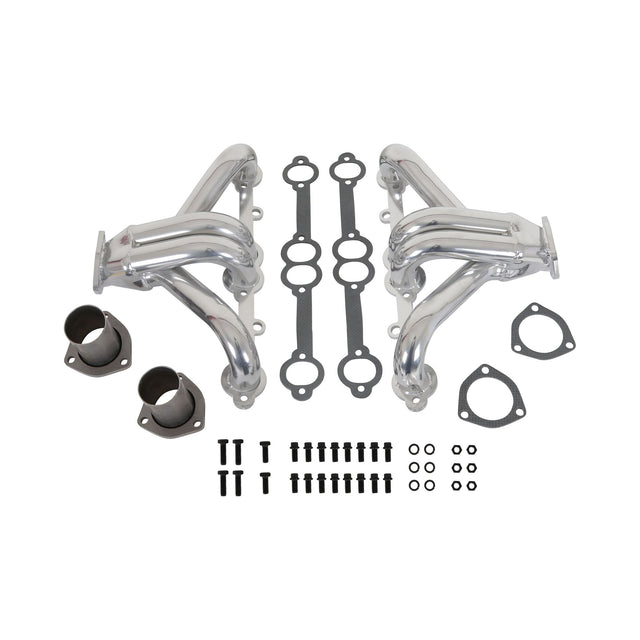 Flowtech Block Hugger Header - Ceramic Coated - 31000FLT