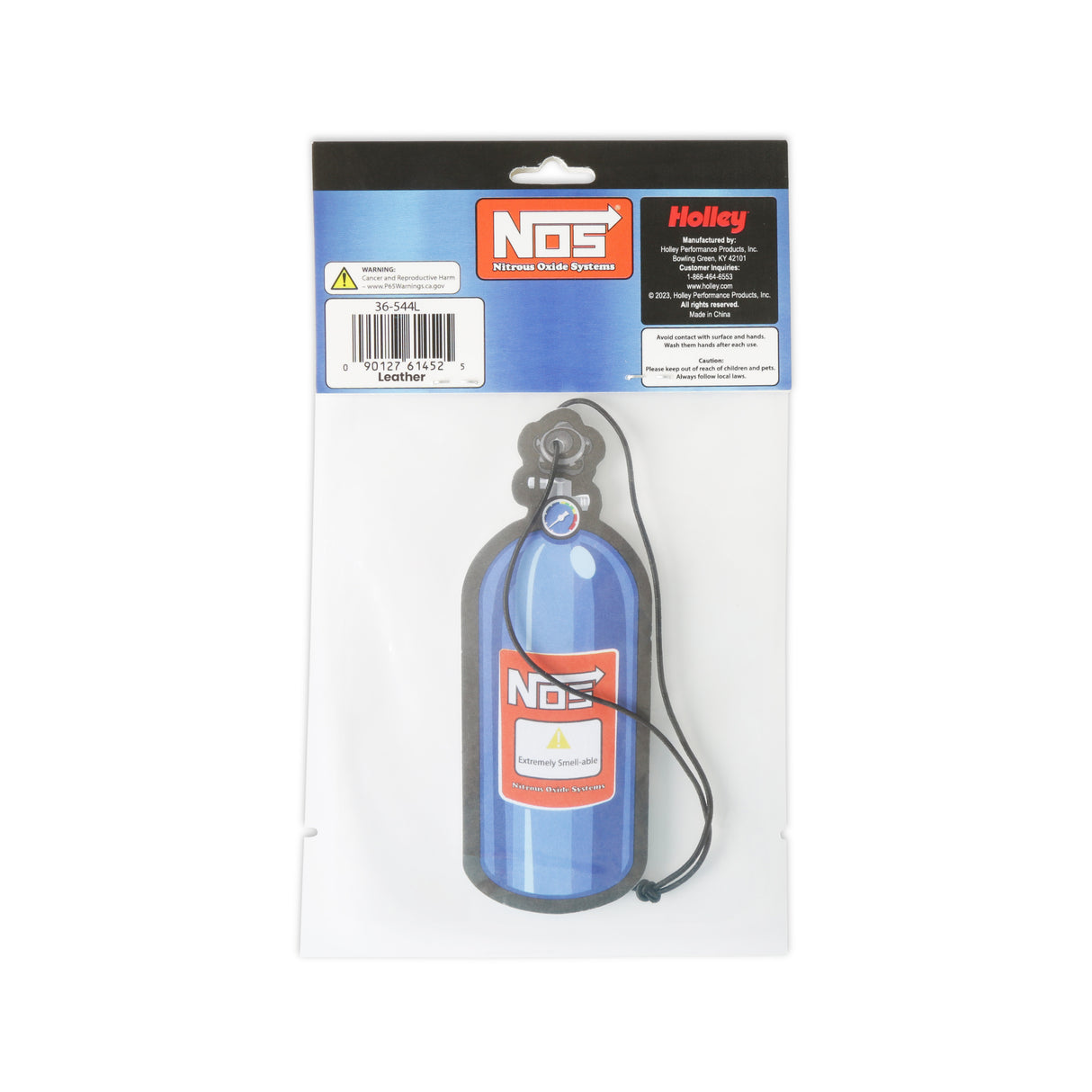 NOS Paper Air Freshener - Leather - 36-544L