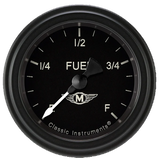 Classic Instruments Moal Bomber 2 1/8" Fuel Gauge - MA109BLF