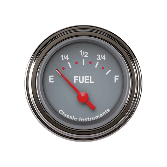 Classic Instruments TETRA 2IN GREY FUEL 0-30 - TE14GSLC