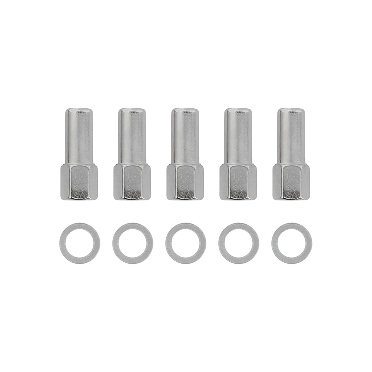 Mr Gasket Mr. Gasket Competition Open End Style Lug Nuts - Set Of 5 - 4303G
