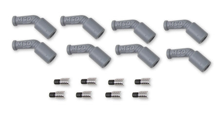 MSD LS1, 45 Degree Boots & Terminals, 8-Pack - 33048