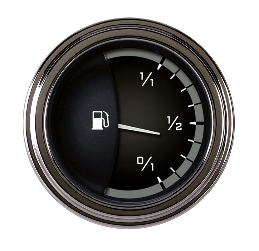 Classic Instruments AUTO CROSS GREY 2IN FUEL 0-90 - AX12GSLF