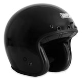 Simpson Motorcycle Chopper Helmet - Black XL - CHOP2XL
