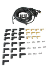 ACCEL Spark Plug Wire Set- 8mm - Black Wire with Black 90 Deg Boots - 4041K