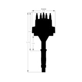 MSD AMC V8 Distributor - 8519