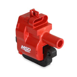 MSD Ignition Coil - GM LS Blaster Series - LS1/LS6 Engines - Red - 8-Pack - 82628