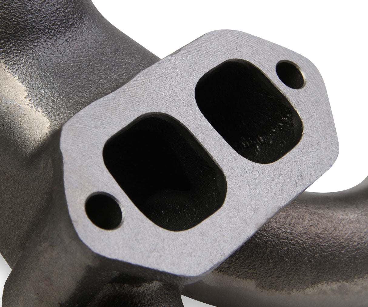 Flowtech Rams Horn Exhaust Manifolds - Natural "Uncoated" - 11704-RFLT