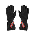 Racequip SFI 3.3/5 Black Outseam Short Gauntlet Nomex Race Gloves - X-Large - 356906RQP