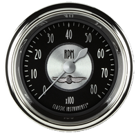 Classic Instruments All American Tradition 2-1/8" Tachometer Gauge - AT183SHC