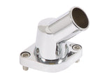 Mr Gasket O-ring Style Chrome Water Neck - 45 degree - 9141G
