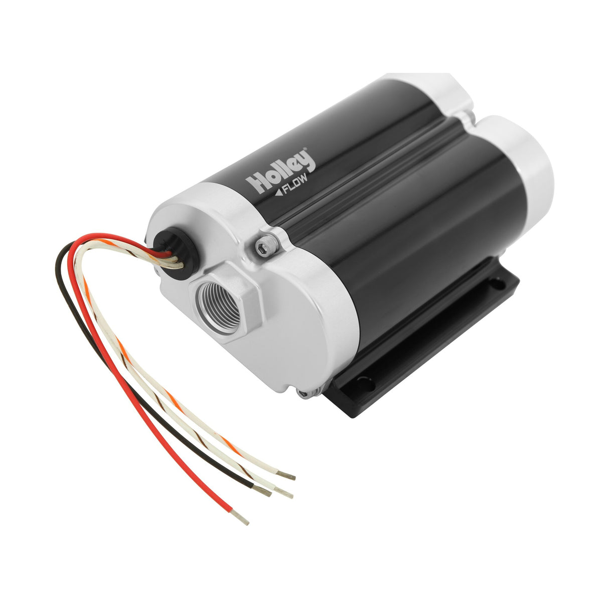 Holley 12-1600-2 160 GPH Dominator In-Line Billet Fuel Pump (Dual Inlet)