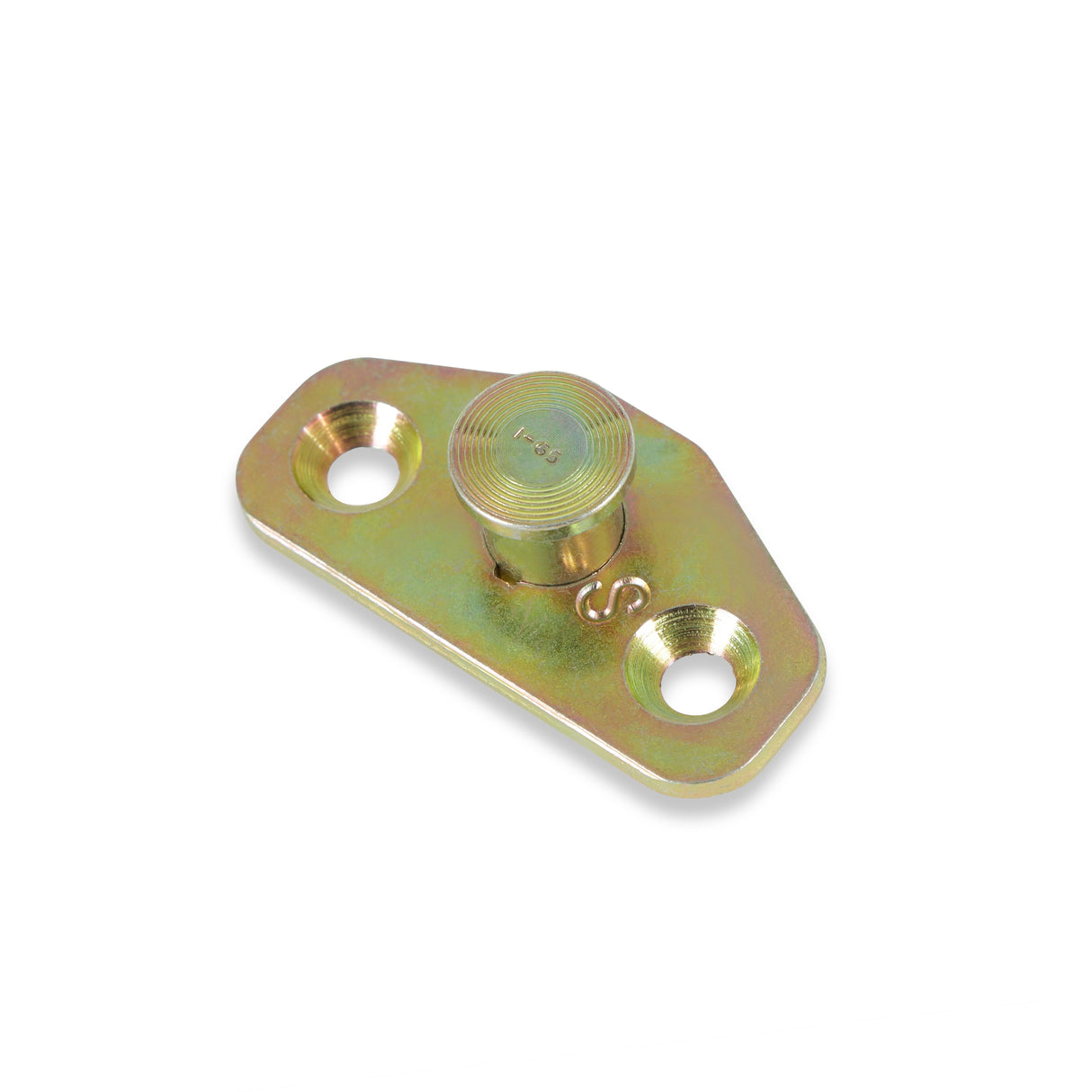 Scott Drake Door Striker Plate & Shim - C2OZ-6222008-B