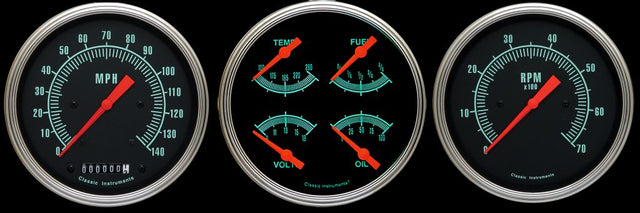 Classic Instruments G-Stock Series Three Gauge Set - GS53SLF