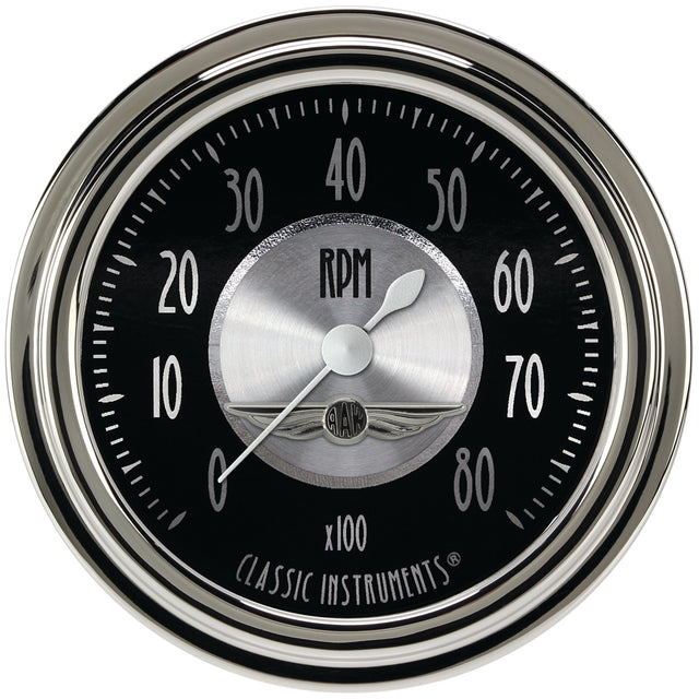 Classic Instruments All American Tradition 2 5/8" Tachometer - AT383SLC