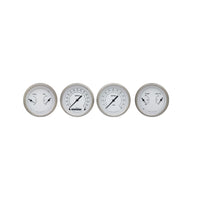 Classic Instruments Classic White Four Gauge Set - CW05SLF