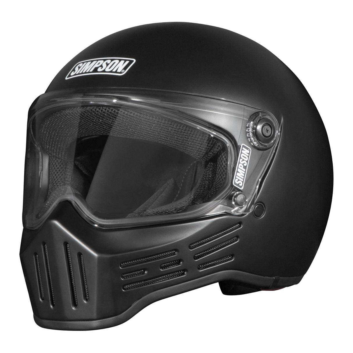 Simpson Motorcycle M30 Bandit Helmet - Matte Black - Medium - M303MD