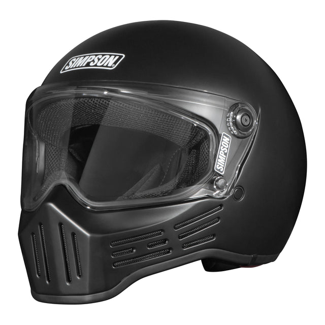 Simpson Motorcycle M30 Bandit Helmet - Matte Black - Extra Large - M303XL