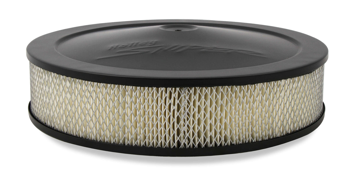 Holley 120-541 Sniper EFI Air Cleaner Assembly - 14" x 4" - Black