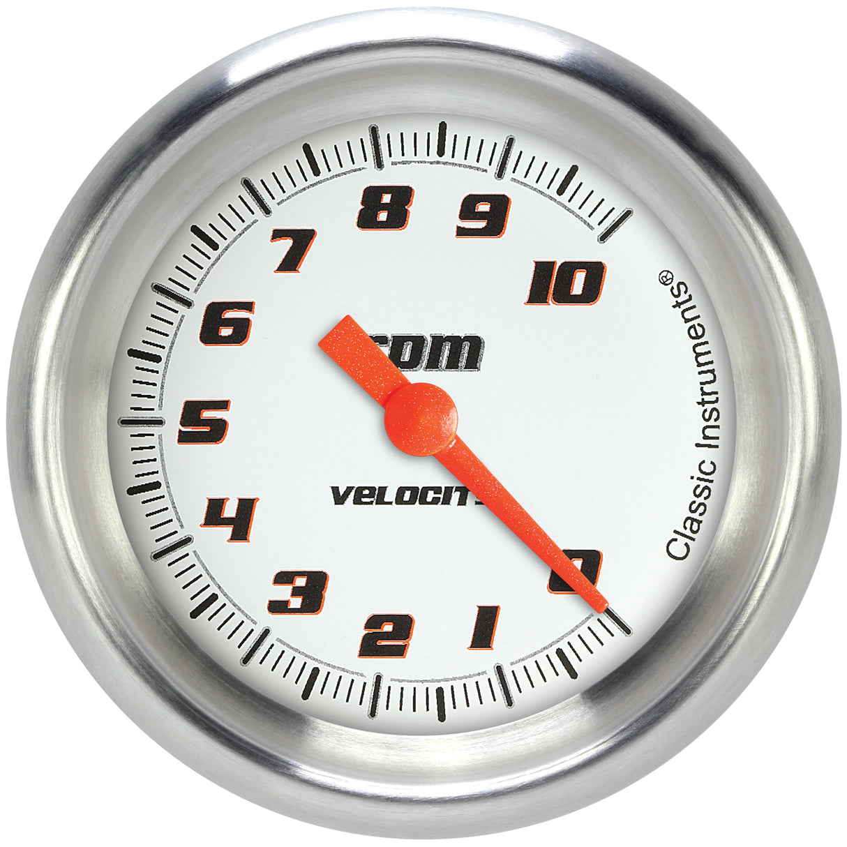 Classic Instruments Velocity White 2-5/8" Tachometer Gauge - VS383WAPF