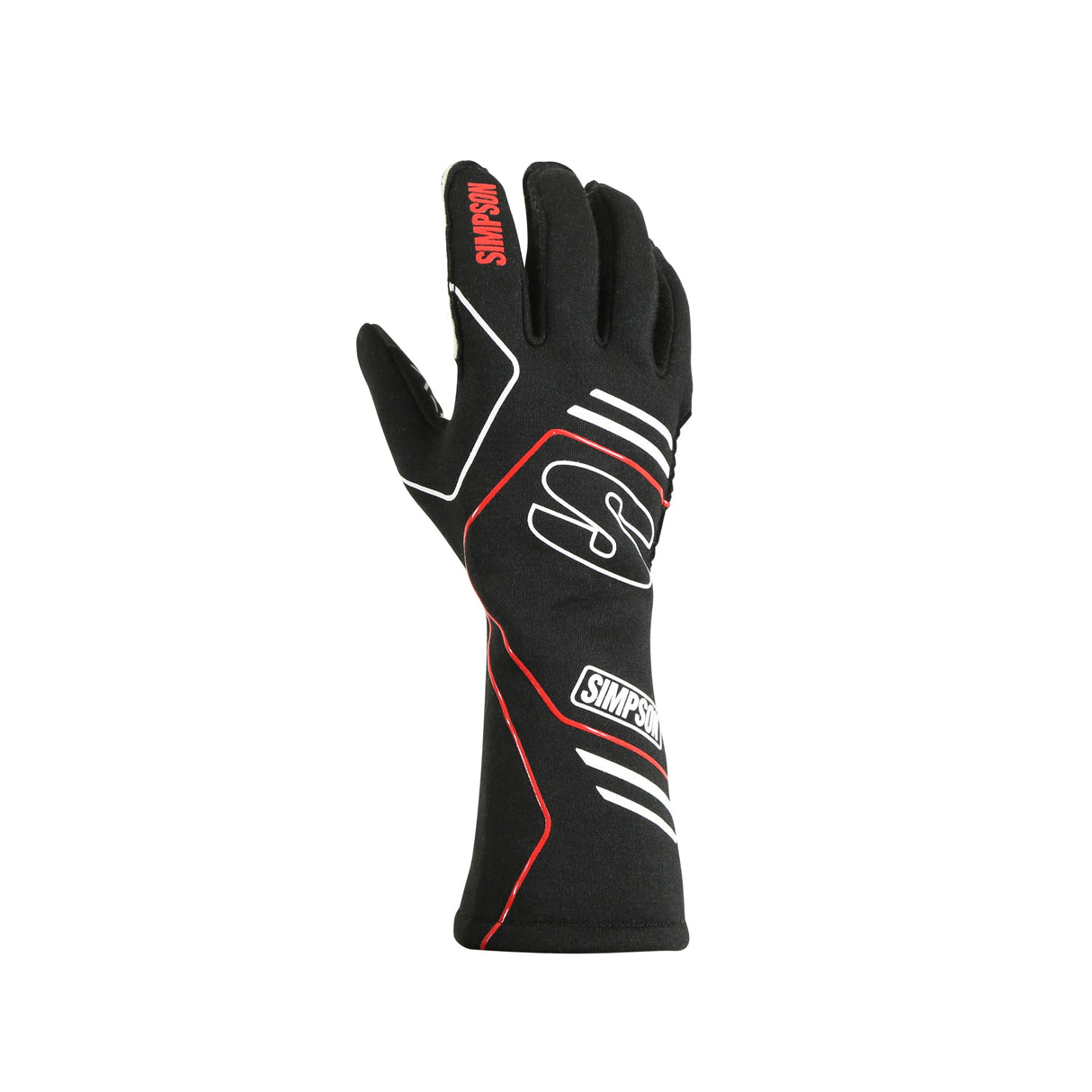 Simpson Safety Posi Grip Gloves - Red - SGRSM