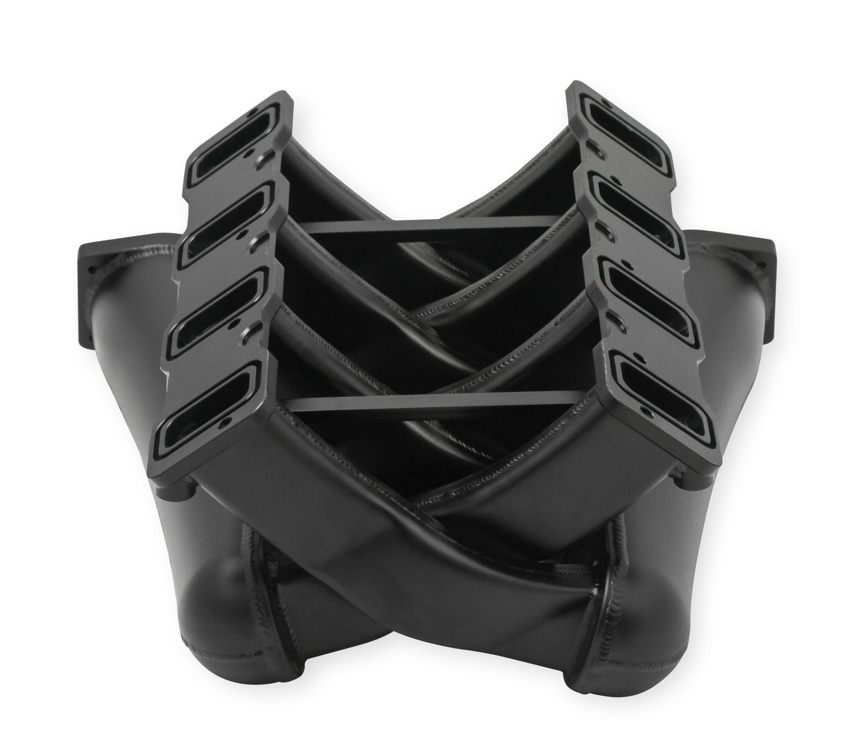 Holley 822202 Sniper EFI Fabricated Intake Manifold Dual Plenum 92mm LS3/L92, Rail Kit - Blk