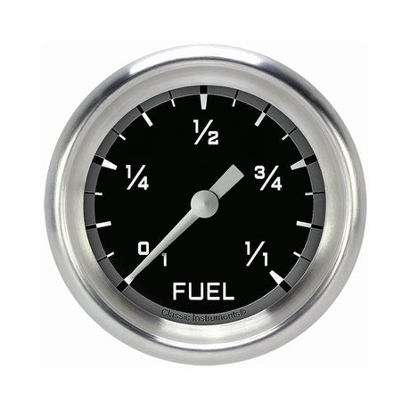 Classic Instruments Autocross Gray 2 5/8" Fuel Gauge - AX309GAPF