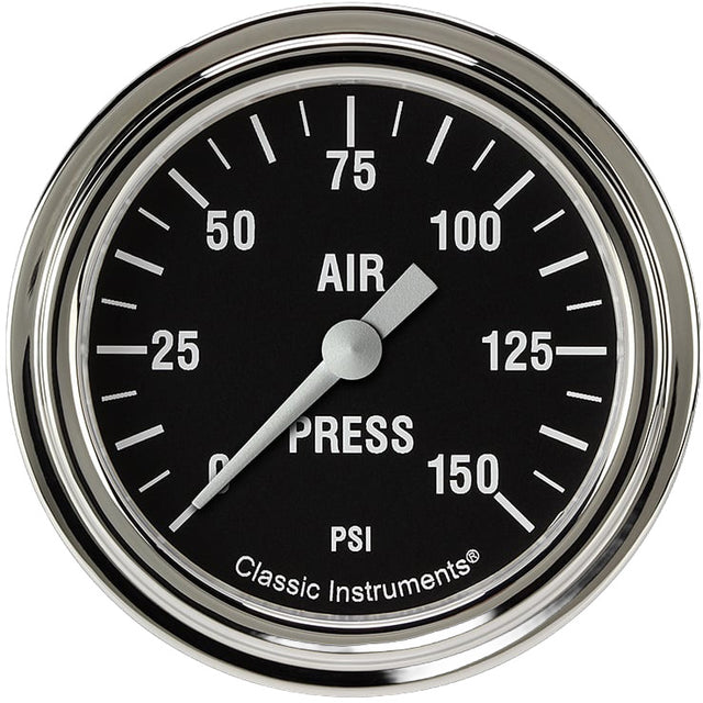 Classic Instruments Hot Rod 2-5/8" Air Pressure Gauge - HR318SLF