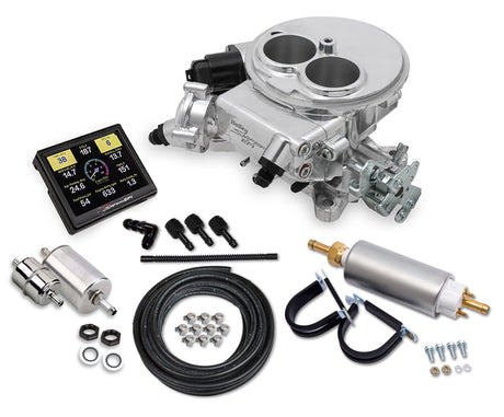 Holley 550-849K Sniper EFI 2300 Master Kit - Shiny