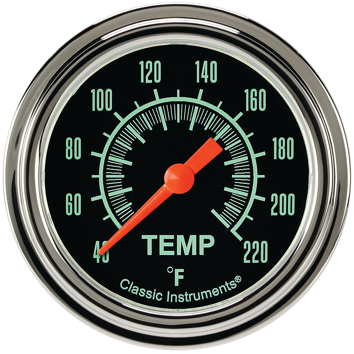 Classic Instruments G/Stock 2-5/8" Stock Eliminator Tempature Gauge - GS329SLF