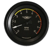 Classic Instruments Moal Bomber 3" Tachometer Gauge (10K) - MA10BLC
