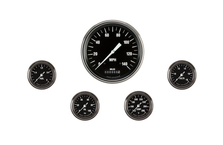 Classic Instruments Hot Rod Five Gauge Set 154 - HR154SLF