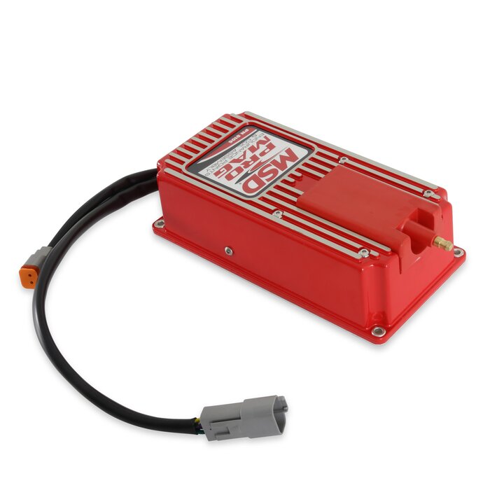 MSD Pro Mag 12/20 Amp Electronic Points Box, Red - 8106