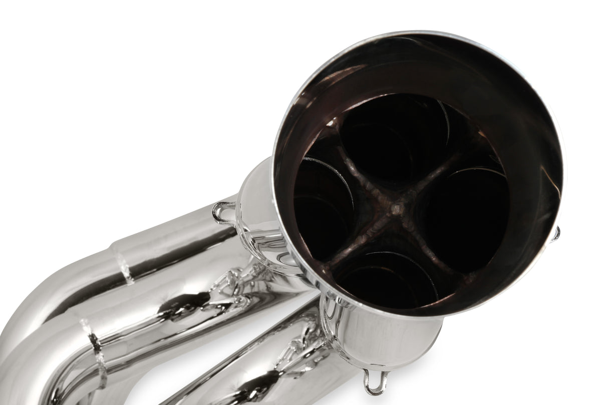Hooker Racingheart 3-Step Dragster Headers - Chrome - 2502-6HKR