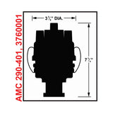 Mallory Unilite Distributor - AMC 290 – 401 engines - 3760001
