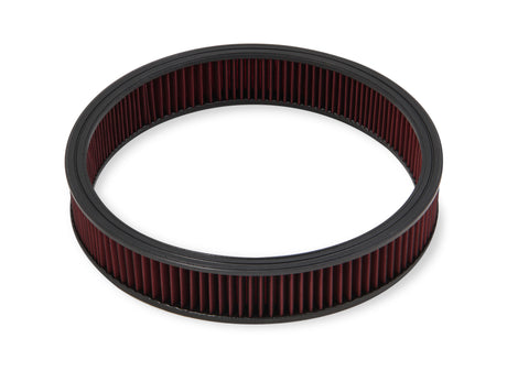 Holley 220-30 16" X 3" Red Washable Gauze Filter