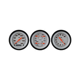 Classic Instruments Velocity White Three Gauge Set - VS03WBLF