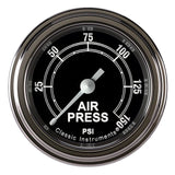 Classic Instruments Traditional 2-1/8" Air Pressure Gauge - TR118SLF