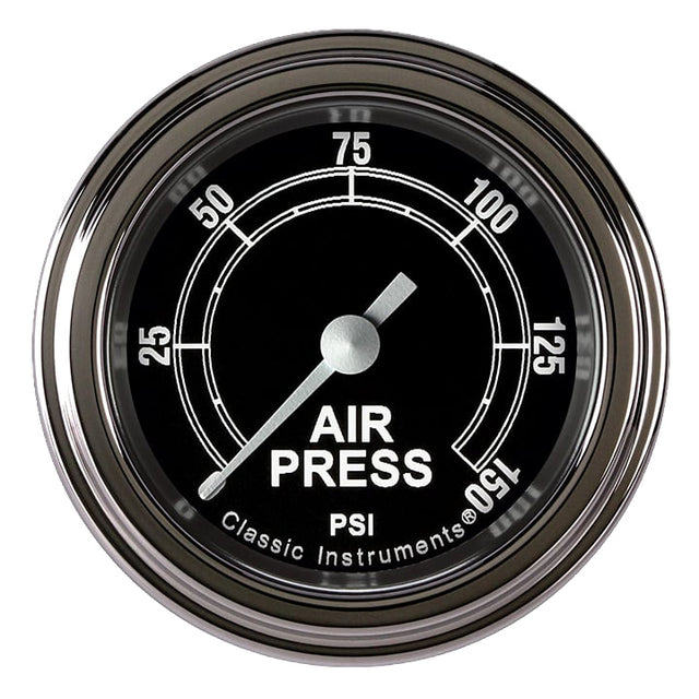 Classic Instruments Traditional 2-1/8" Air Pressure Gauge - TR118SLF