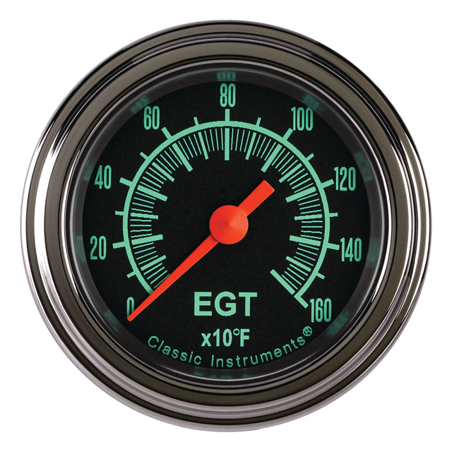 Classic Instruments G/Stock 2-1/8" Exhaust Gas Tempature Gauge - GS198SLF