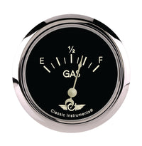 Classic Instruments Classic Series 2-5/8" Fuel Level Gauge - CL209SRC