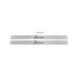 Scott Drake Door Sill Plates with Bronco Logo Billet Aluminum Pair - C6TZ-6513208-B
