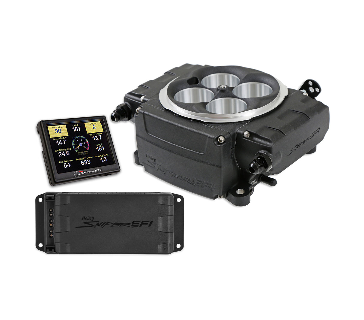 Holley 550-511-3PX Sniper 2 EFI - Black