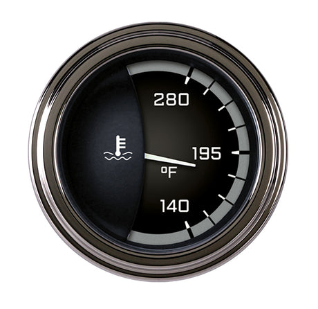 Classic Instruments AUTO CROSS GREY 2IN WATER TEMP - AX26GSLF