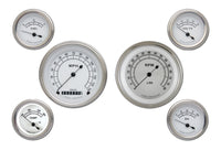 Classic Instruments Classic White Six Gauge Set - CW01SLF